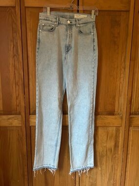 rag & bone Harlow Mid Rise Straight Jeans